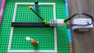 Tennis ball movement with Lego Wedo 2.0