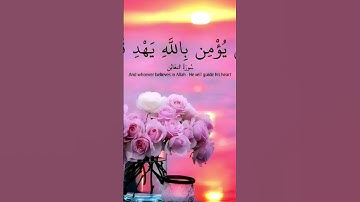 سورة التغابن بصوت الشيخ ماهر المعيقلي 🥺🥹💖❤️ #اكسبلور #اسمعنا #أطمئن #لايك #صبرو #انتبهوا #ايقنت 🥺💖