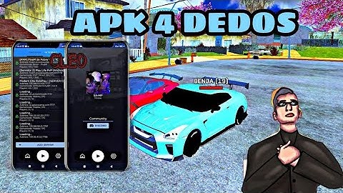 SAIU!! O MELHOR APK 4 DEDOS COM SUPORTE ANDROID 12!! GTA SAMP - SUPORTE A CLEO- MELHOR APK SAMP