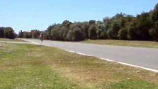 Ali at Nundah crit track