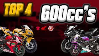 The Top 4 600Cc Motorcycles According To Users