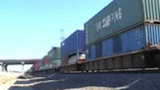 Union Pacific Stacktrain Westbound, Ontario,CA