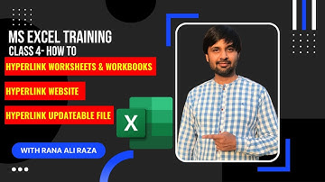 Class 4 | Work With Hyperlinks | Beginner