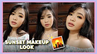SUNSET MAKEUP LOOK!!!  Vertical | phonycore 2020 (Philippines)