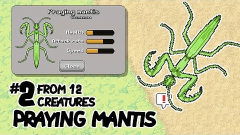 Easy Trick Capture Praying Mantis - Common Creature Army