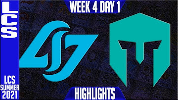 CLG vs IMT Highlights | LCS Summer 2021 W4D1 | Counter Logic Gaming vs Immortals