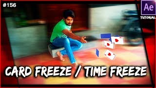 Card Freeze effect like now you see me - After Effects tutorial