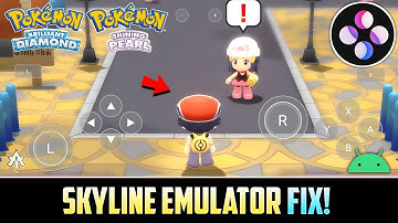 Skyline Emulator Android: Pokemon Brilliant Diamond FIXED! Play With 30FPS | Tips & Gameplay