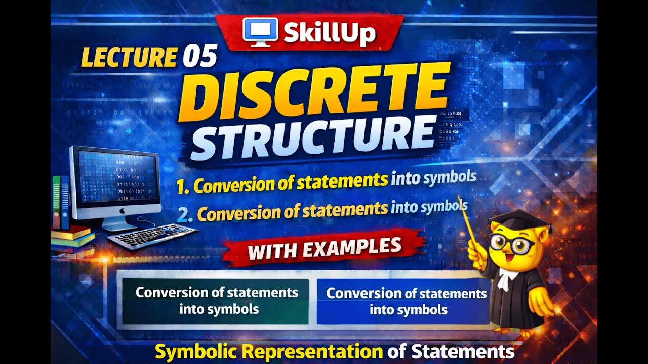 Conversion of Statements into Symbols  Propositional Logic  Discrete Mathematics | Computer Science
