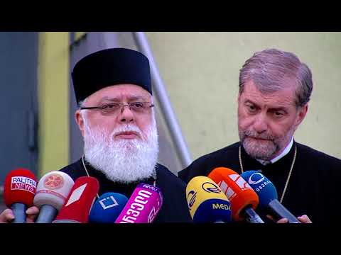 მსჯავდებული დეკანოზის და მეუფე დიმიტრის შეხვედრა