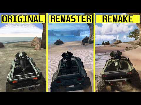 Halo: Campaign Evolved - Original vs Remaster vs Remake Graphics Comparison | Xbox, PS5, PS5 Pro