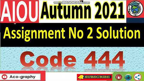 AIOU Code 444 Solved Assignment No.2 Autumn 2021 || Subject: Advance Accounting | Level: Bachelor/BA