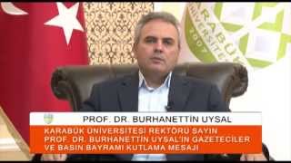 Rektörümüzün Gazeteciler Ve Basın Bayramı Mesajı