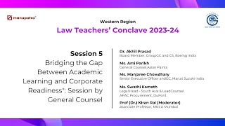 Bridging the Gap Between Academic Learning and Corporate Readiness: Session by General Counsel