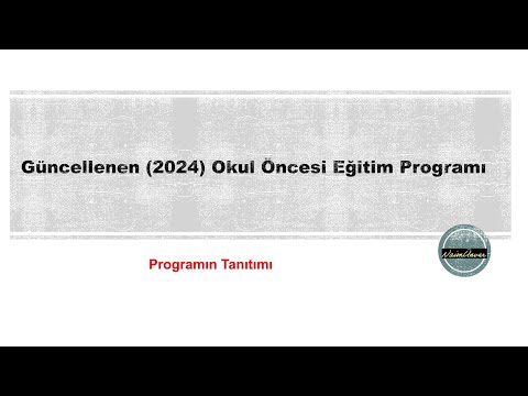 2024 Programı Analizi 3 (Programın Tanıtımı)