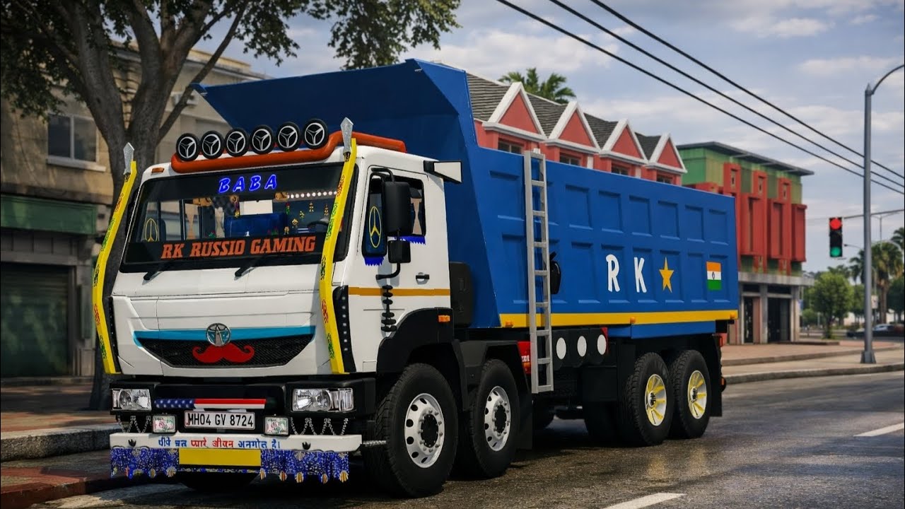 Выпущен мод грузовика TATA SIGNA 3225 для Bussid. Мод грузовика TATA SIGNA 3225 для Bus Simulator...