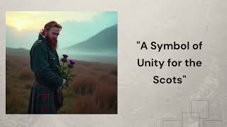 🌿 The Scottish Thistle  A Symbol of Strength & Pride 🌿