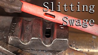 Slitting Swage - Blacksmithing tools
