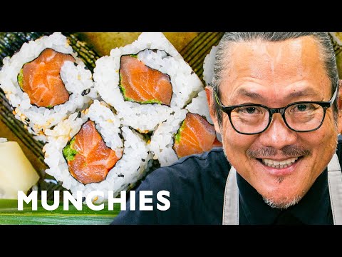 How To Make Sushi With Iron Chef Morimoto