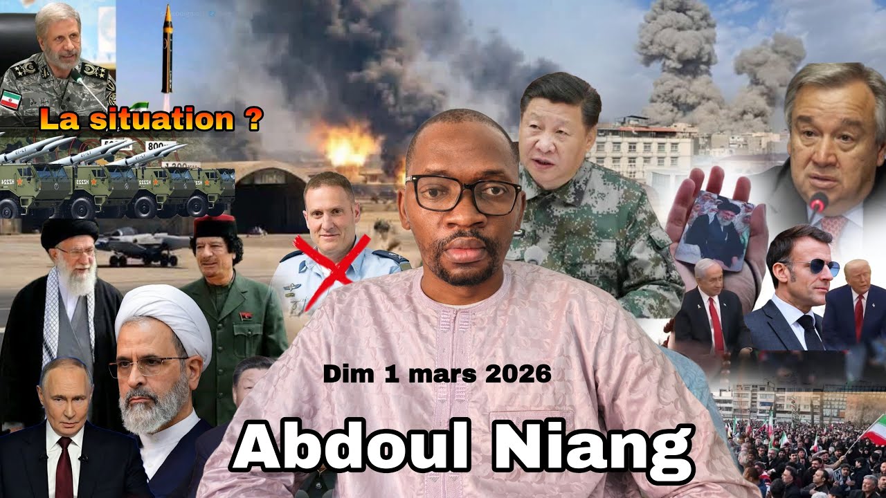 Urgent: Abdoul Niang décortique crise Iran Israël américain les dernières nouvelles ? la m0rt Khamen