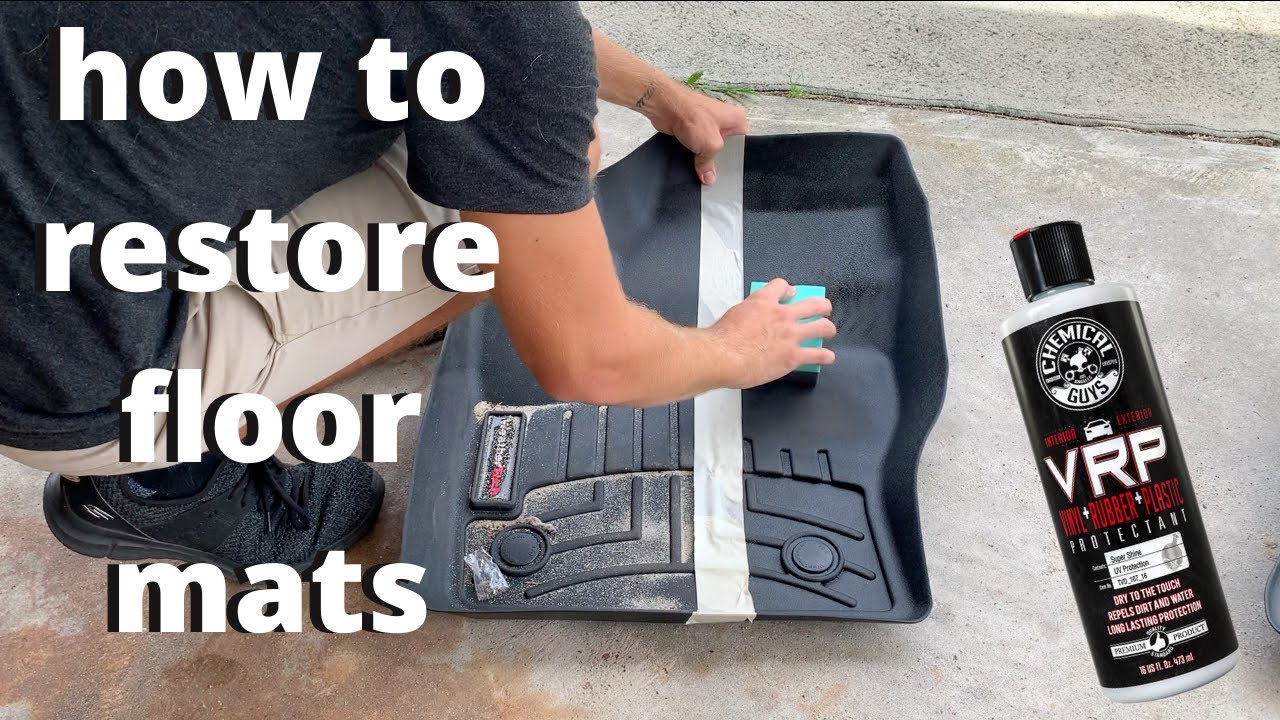 How To Restore Rubber Floor Mats Chemical Guys VRP Review