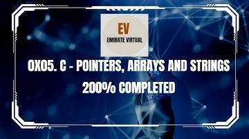 0x05 pointers arrays and strings #programming
