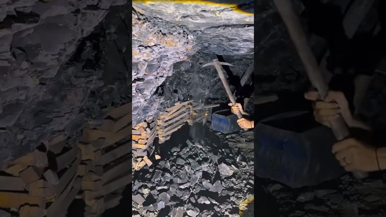 Standing in awe of the raw power and majestic sight of this mine 