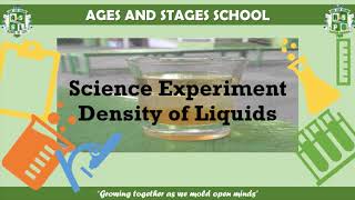 WHY THE LIQUIDS WHEN PUT TOGETHER DO NOT MIX???