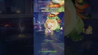 I GAVE MY LINNEA A MAIN DPS BUILD #genshinimpact #linnea #abyss #team #parati #shorts