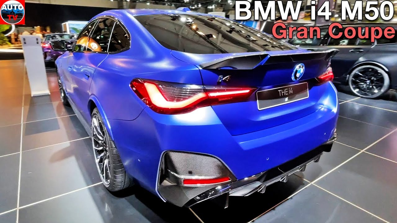 All NEW 2023 BMW i4 M50 Gran Coupe G26 - FIRST LOOK Exterior, Interior ...
