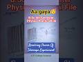 B.Sc 4th Semester Physics Practical 2026 | Resolving Power Of Telescope Experiment #physics #learn