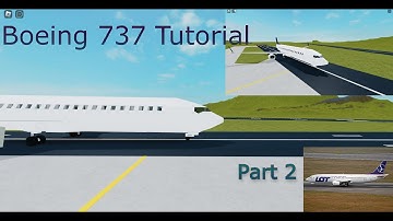 Roblox Plane Crazy - How to build a Boeing 737 (Part 2)