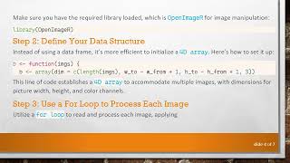 Storing Multiple Images in a 4D Array Using R: A Practical Guide to Avoiding Common Errors