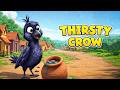 The Thirsty Crow Story | Moral Stories in Hindi for Kids | Thirsty Crow Ki Kahani @ninibooms