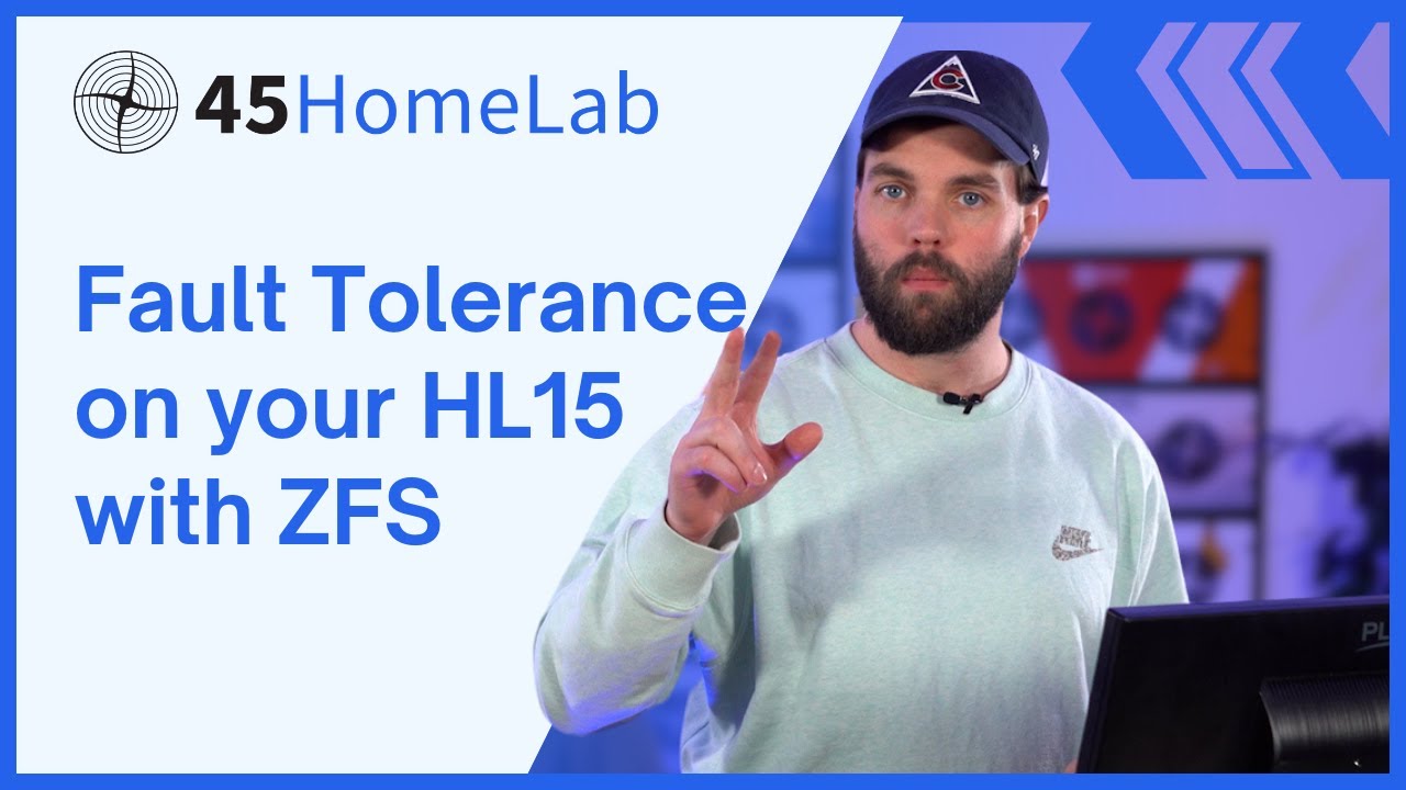 Fault Tolerance With ZFS on a HL15