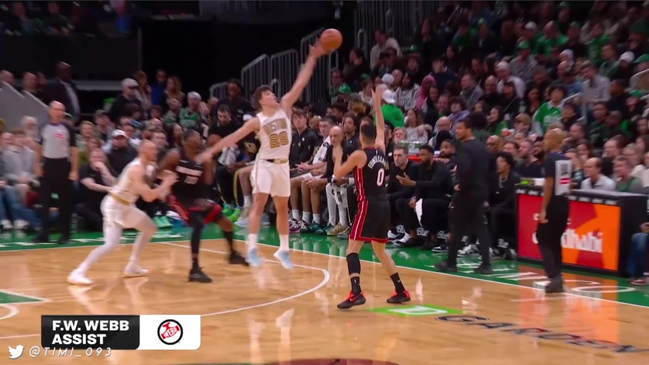 Лучшие моменты игры Уго Гонсалеса против «Майами Хит» (10 очков, 8 подборов, 2 перехвата) | Сезон...