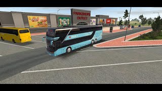 Bus Simulator New York to Seattle Night Trip with Double Decker Bus screenshot 4
