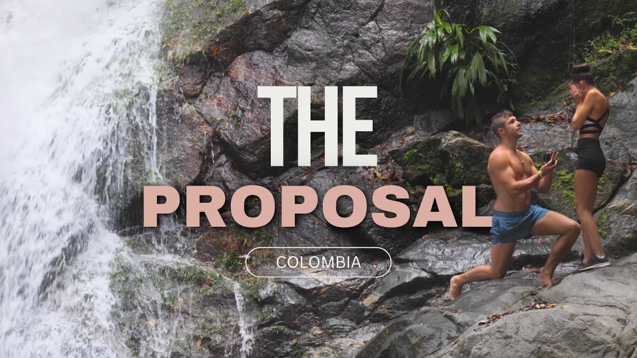 We got ENGAGED in Colombia! 💍