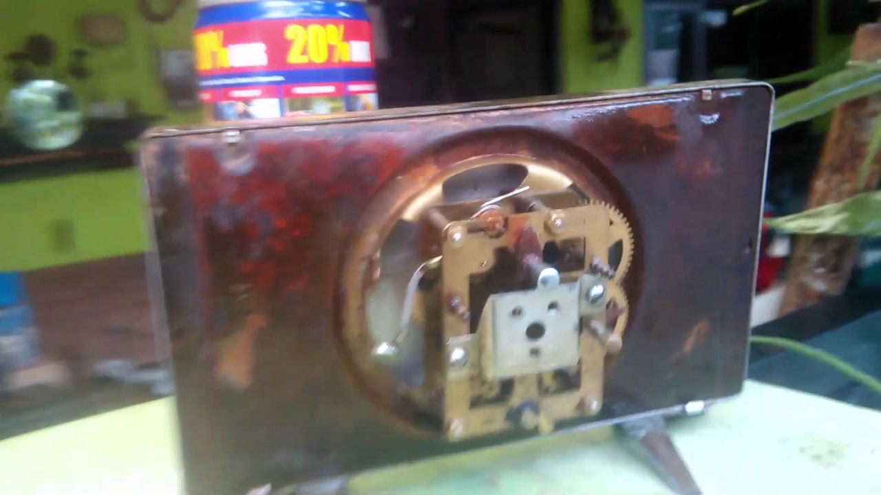 CARA MEMPERBAIKI JAM ANTIK MEKANIK dengan Mudah Hanya Menggunakan WD 40