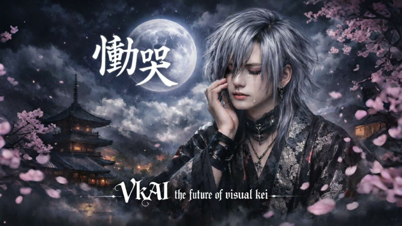 『慟哭 - 工藤静香』和風V系カバー｜Japanese Horror Cyberpunk × Visual Kei【和製ホラー】