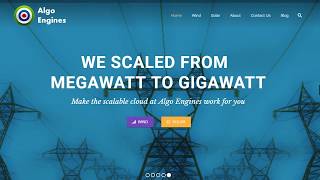 Algo Engines : Energy analytics