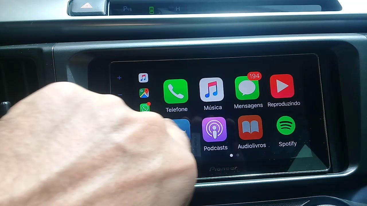 Toyota Rav4 - Central Pioneer com CarPlay - ArtsomAuto
