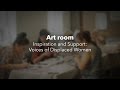 Art room: inspiration and support. Interview