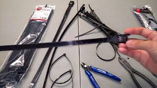 The (im)proper way to snip zip ties