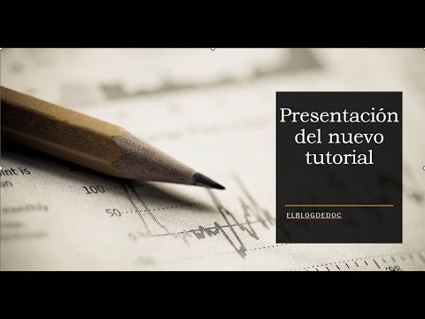 Presentación del nuevo Tutorial