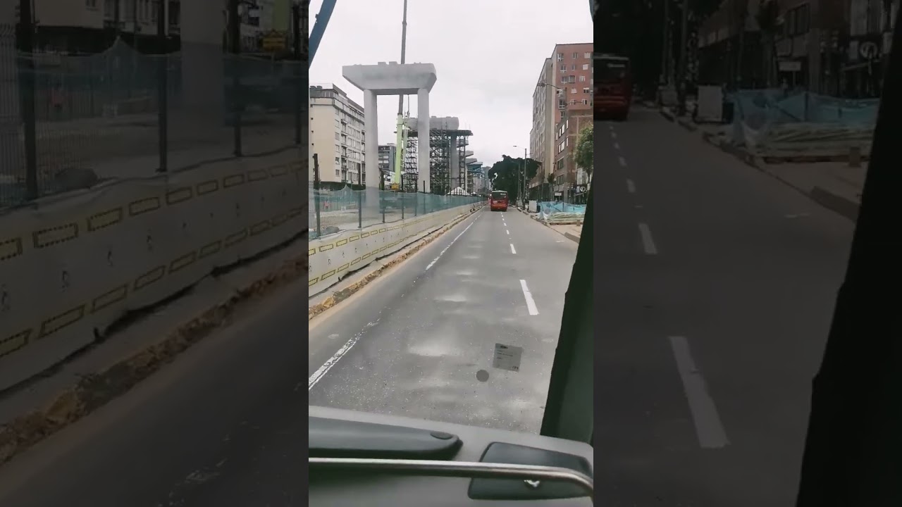 avance del metro avenida caracas con marly