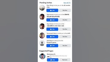 How to see facebook page invite list facebook page invite list kaise dekhe