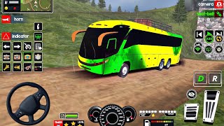 Real Offroad Coach Bus Driving Simulator Game - Coach Bus Simulator Games - Android Gameplay screenshot 1