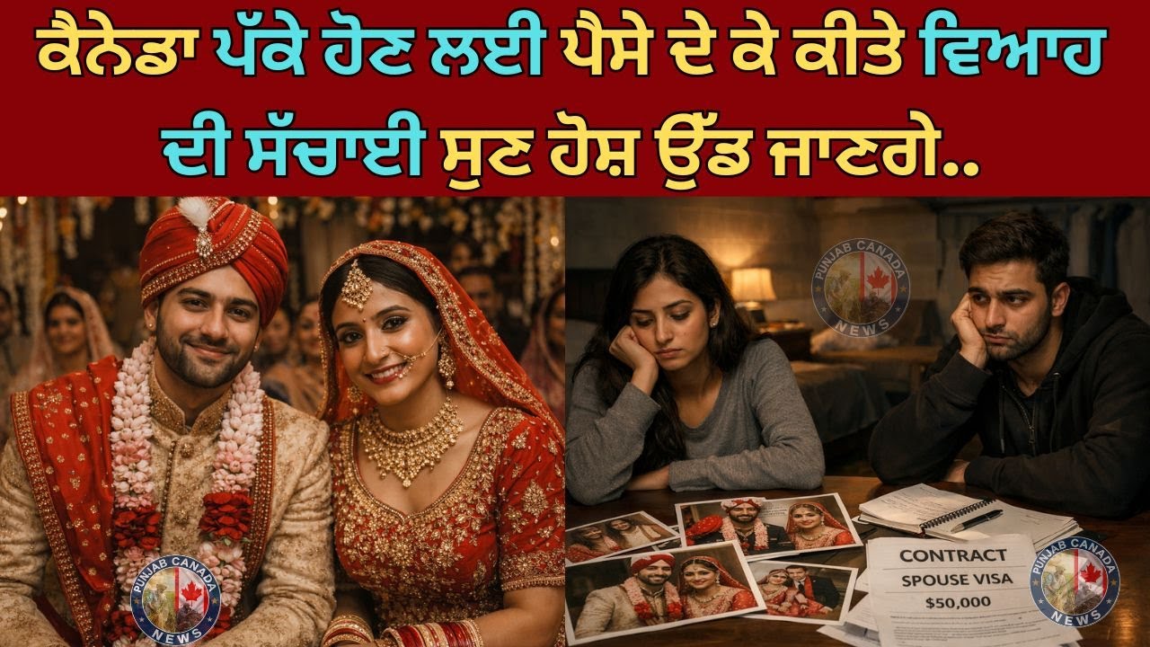 Canada PR Marriage Reality | ਕੈਨੇਡਾ ਦੇ ਕੰਟ੍ਰੈਕਟ ਵਿਆਹਾਂ ਦੀ ਸੱਚਾਈ
