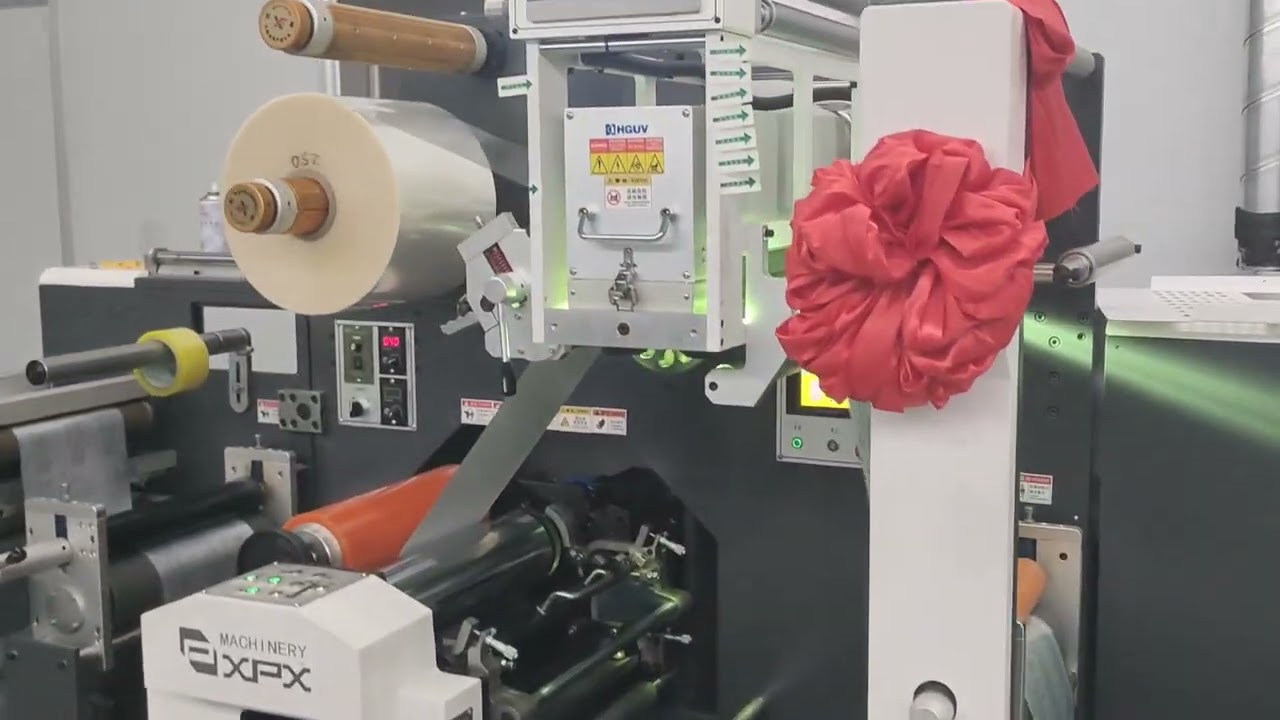 Flexo with flatbed die cutter➕sheeter